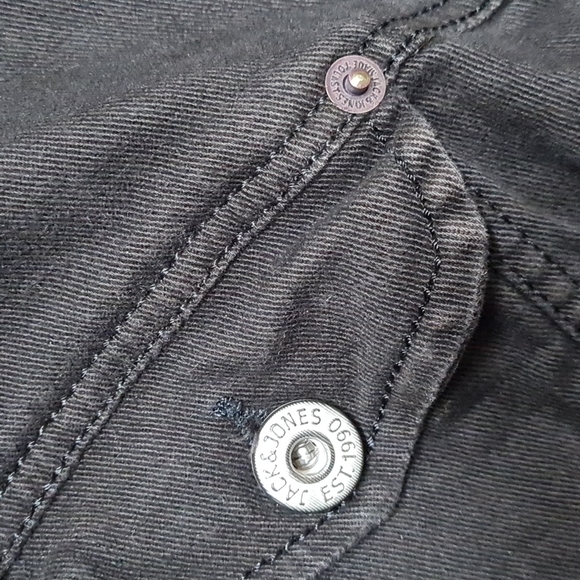 Jack & Jones Denim hand painted jacket - Picture 8 of 11